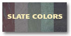 Examples of Evergreen roofing slate colors