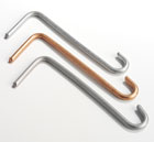 Three-inch slate roofing hooks